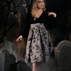 La Femme Noir Sleepy Hollow Skirt (size L)